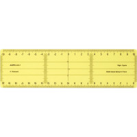 REGLE EQUERRE GM ALEPH/ALEPH LARGE PLASTIC SQUARE 20CM