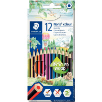 CRAYONS DE COULEUR X12ASS STAEDTLER  NORIS 185/PACK OF 12 COLOURED PENCILS 