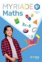 MYRIADE-MATHS 5EME-MANUEL DE L'ELEVE-BORDAS 2026